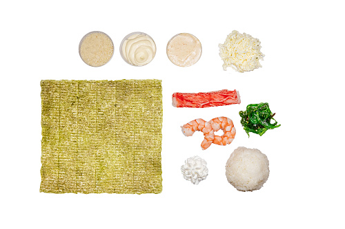 Ролл хот дог креветка/чука